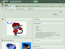 Tablet Screenshot of grye.deviantart.com