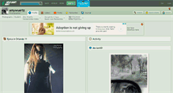 Desktop Screenshot of amywuertz.deviantart.com