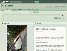 Tablet Screenshot of dei-dei-dei.deviantart.com