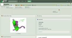 Desktop Screenshot of daraytala.deviantart.com