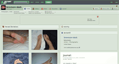 Desktop Screenshot of browncow-stock.deviantart.com
