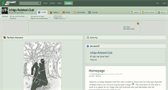 Desktop Screenshot of ichigo-related-club.deviantart.com