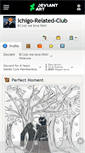 Mobile Screenshot of ichigo-related-club.deviantart.com
