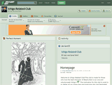 Tablet Screenshot of ichigo-related-club.deviantart.com