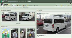 Desktop Screenshot of negibus.deviantart.com