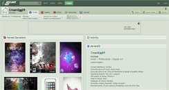 Desktop Screenshot of creamegg89.deviantart.com