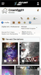 Mobile Screenshot of creamegg89.deviantart.com