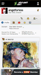 Mobile Screenshot of angstforless.deviantart.com