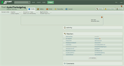 Desktop Screenshot of kyokothehedgehog.deviantart.com