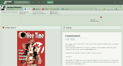 Desktop Screenshot of jacksonherbert.deviantart.com