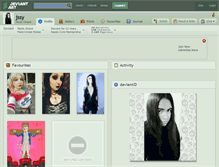Tablet Screenshot of jssy.deviantart.com