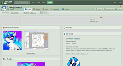 Desktop Screenshot of dj-vinyl-scratch.deviantart.com