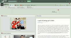 Desktop Screenshot of mttkn14.deviantart.com