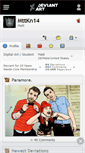 Mobile Screenshot of mttkn14.deviantart.com