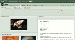 Desktop Screenshot of flayrah.deviantart.com