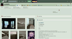 Desktop Screenshot of lolzrofl.deviantart.com