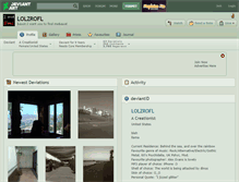Tablet Screenshot of lolzrofl.deviantart.com