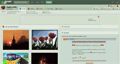 Desktop Screenshot of magiclolita.deviantart.com
