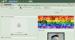 Desktop Screenshot of karolhofman.deviantart.com