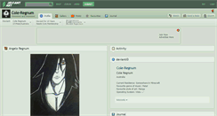 Desktop Screenshot of cole-regnum.deviantart.com