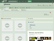 Tablet Screenshot of isilkaraman.deviantart.com