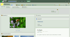 Desktop Screenshot of katiegoens.deviantart.com