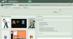 Desktop Screenshot of kirk-slash-spock.deviantart.com