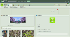 Desktop Screenshot of kovit.deviantart.com