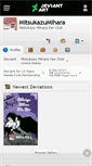 Mobile Screenshot of mitsukazumihara.deviantart.com