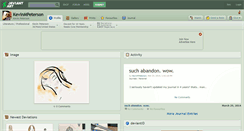 Desktop Screenshot of kevinmpeterson.deviantart.com