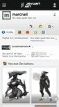 Mobile Screenshot of marcnail.deviantart.com