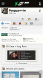 Mobile Screenshot of pengspawnie.deviantart.com