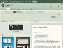 Tablet Screenshot of pengspawnie.deviantart.com