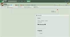 Desktop Screenshot of kirtsy.deviantart.com