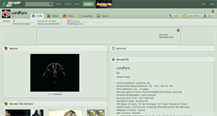 Desktop Screenshot of lordpyro.deviantart.com