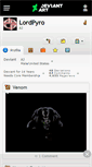 Mobile Screenshot of lordpyro.deviantart.com
