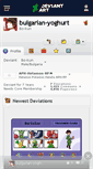 Mobile Screenshot of bulgarian-yoghurt.deviantart.com
