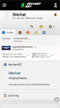 Mobile Screenshot of dmchat.deviantart.com