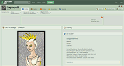 Desktop Screenshot of dragoneye88.deviantart.com