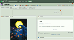 Desktop Screenshot of gohan-grl.deviantart.com