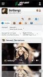 Mobile Screenshot of belbangz.deviantart.com