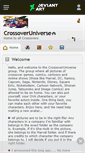 Mobile Screenshot of crossoveruniverse.deviantart.com