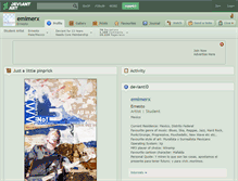 Tablet Screenshot of emimerx.deviantart.com