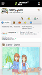 Mobile Screenshot of crizty-yumi.deviantart.com