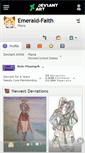 Mobile Screenshot of emerald-faith.deviantart.com