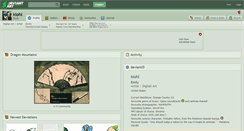 Desktop Screenshot of kiohl.deviantart.com
