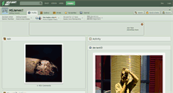 Desktop Screenshot of msjames.deviantart.com