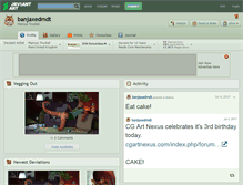 Tablet Screenshot of banjaxedmdt.deviantart.com