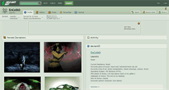 Desktop Screenshot of encosto.deviantart.com