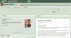 Desktop Screenshot of cristiano-ronaldo-7.deviantart.com